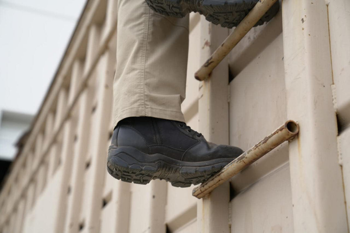 8" Side-Zip Tactical Work Boots N3118