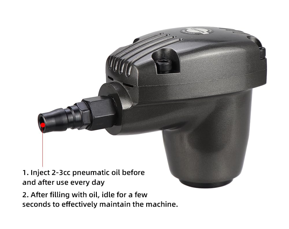 Pneumatic Hammer with 6 Tips V387385