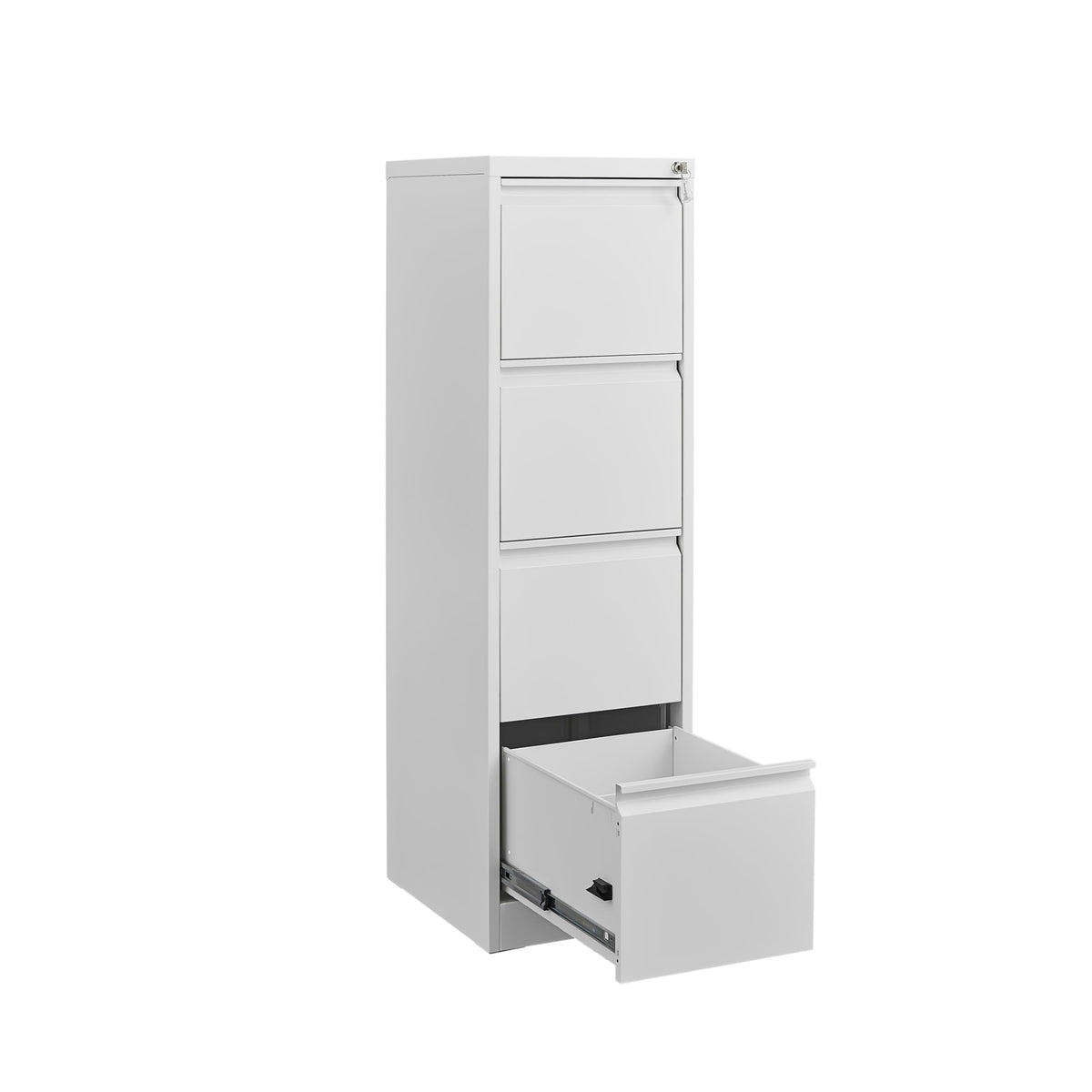 4 Drawer Vertical Metal File Cabinet with Lock Y9354