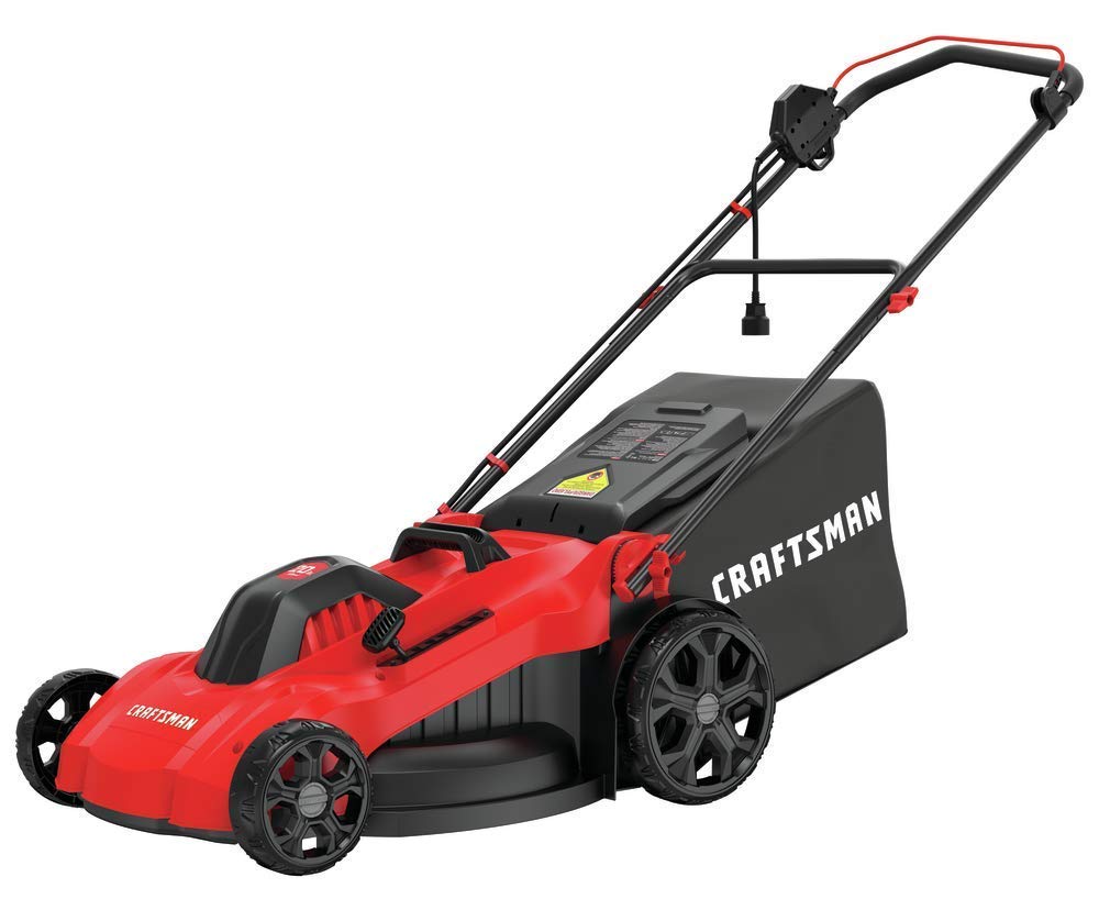 Electric Push Lawn Mower, 20-Inch Corded 13-AMP O1630