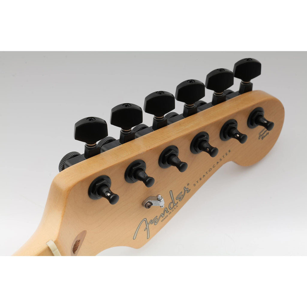 Black 6 Inline Locking Guitar Tuners Set K619