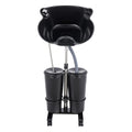 Portable Shampoo Bowl with Electric Pump, Height Adjustable Hair Washing Station U844