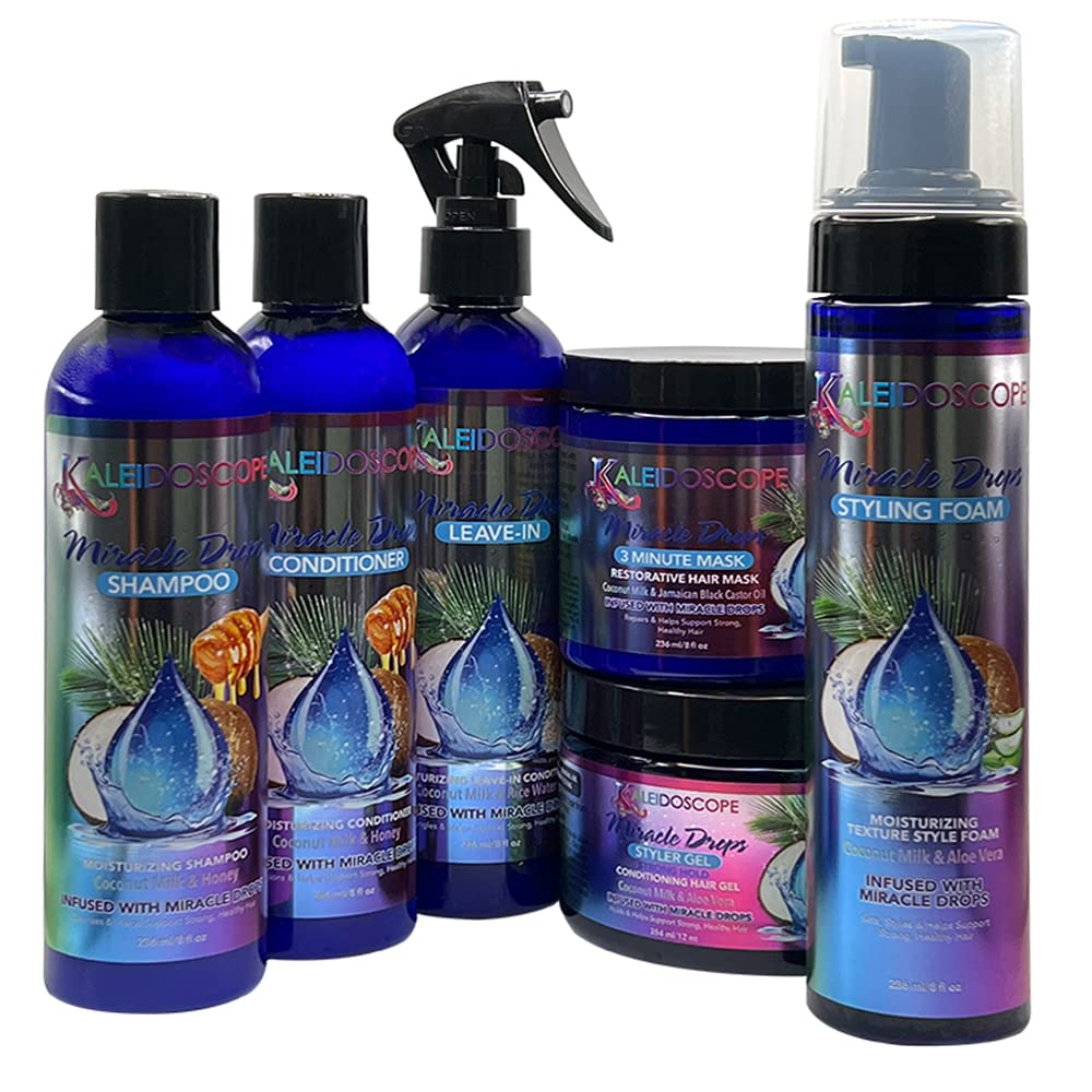 Coconut Milk Honey Aloe Vera Rice Water Hair Care 6 Pcs Set F127069