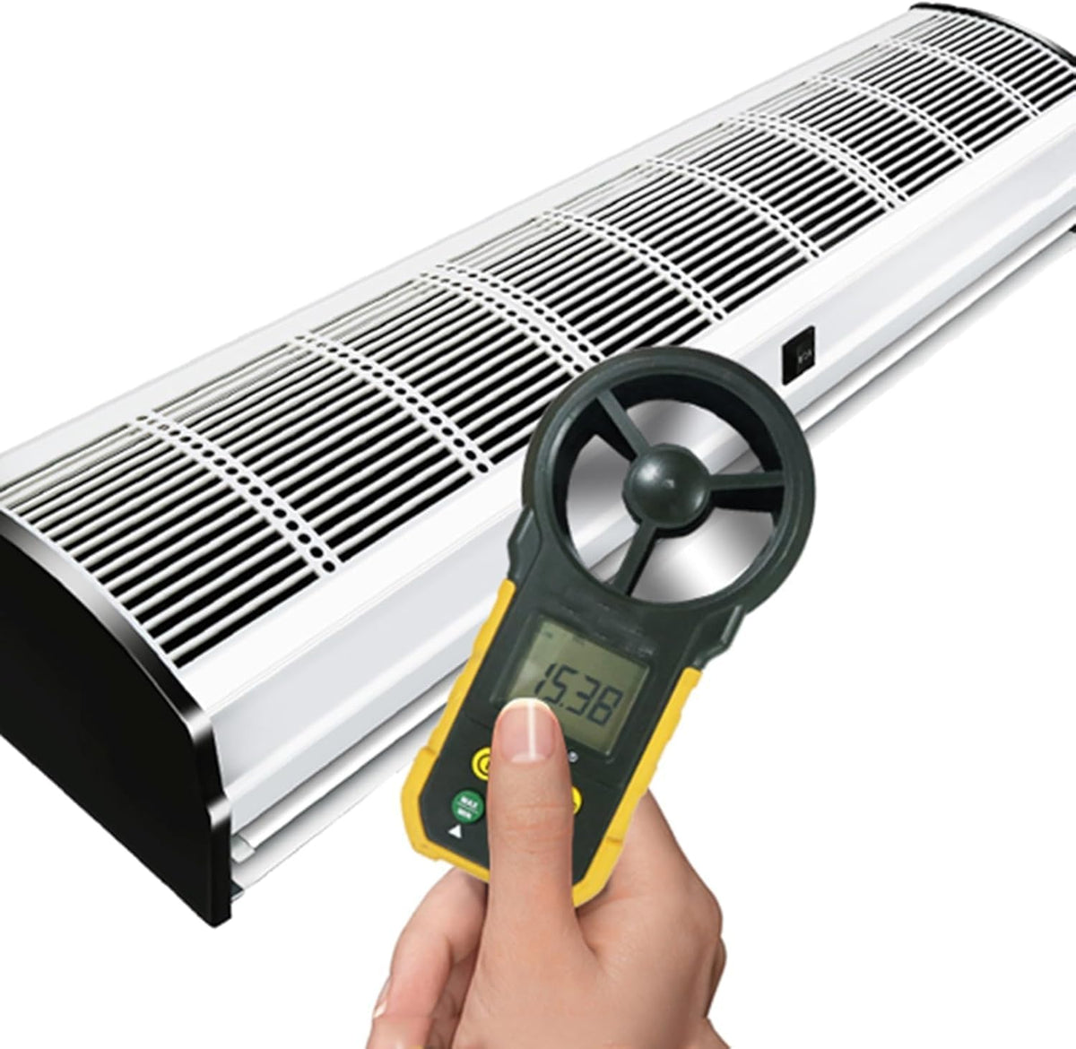 Wall-mounted Air Curtain Fan with Remote Control D702