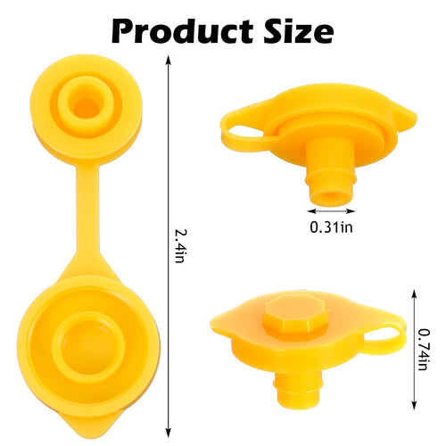 12PCS Yellow Gas Can Vents V17948