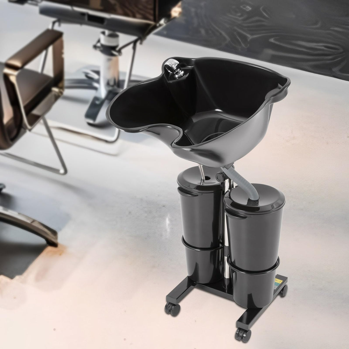 Electric Portable Shampoo Bowl with 2 Buckets R71839