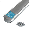 Stainless Steel Micro-Mesh Gutter Guard Kit 48 Ft. L126934