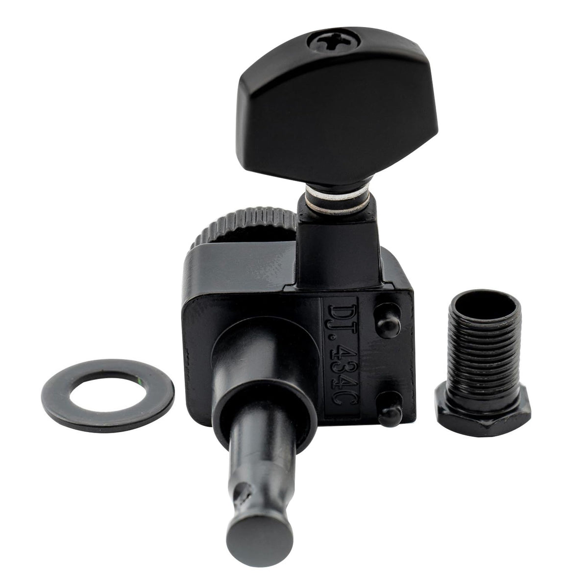 Black 6 Inline Locking Guitar Tuners Set K619