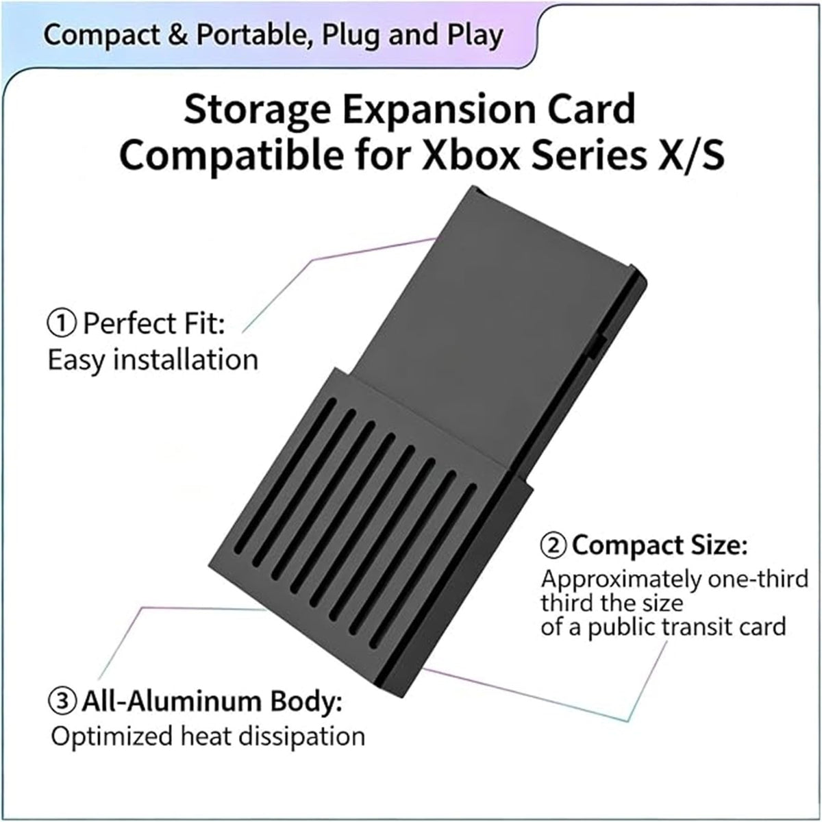 M.2 Hard Drive Expansion Card Enclosure 512G SSD Included D4624