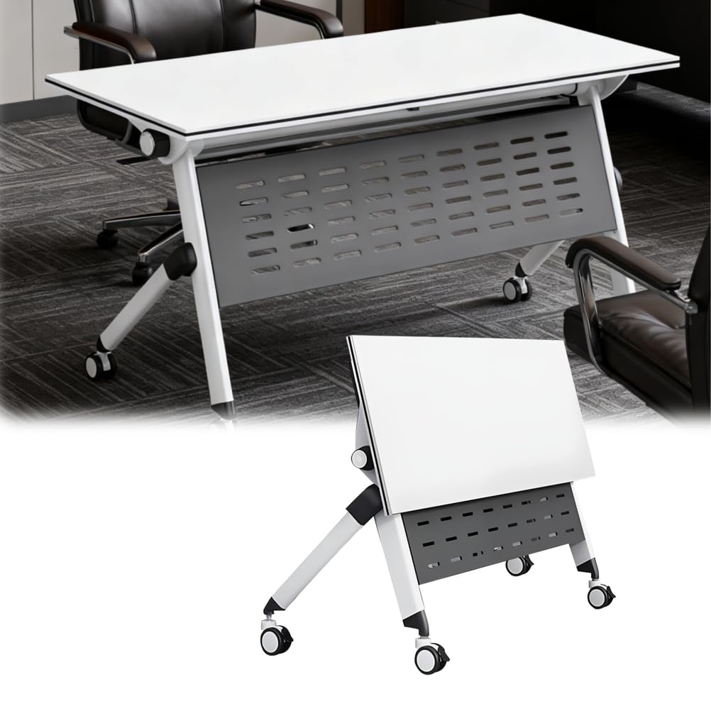 Portable Resin Flip Training Table 55x24x30 Inch L340039