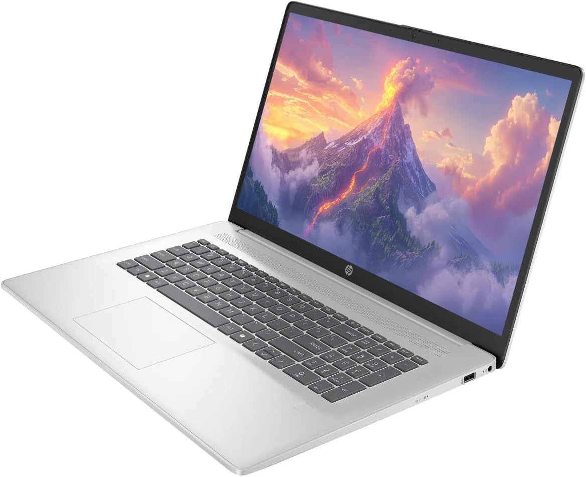 17.3" HD+ Touchscreen Laptop, AMD Ryzen 5, 16GB RAM 1TB SSD, Silver Y23526