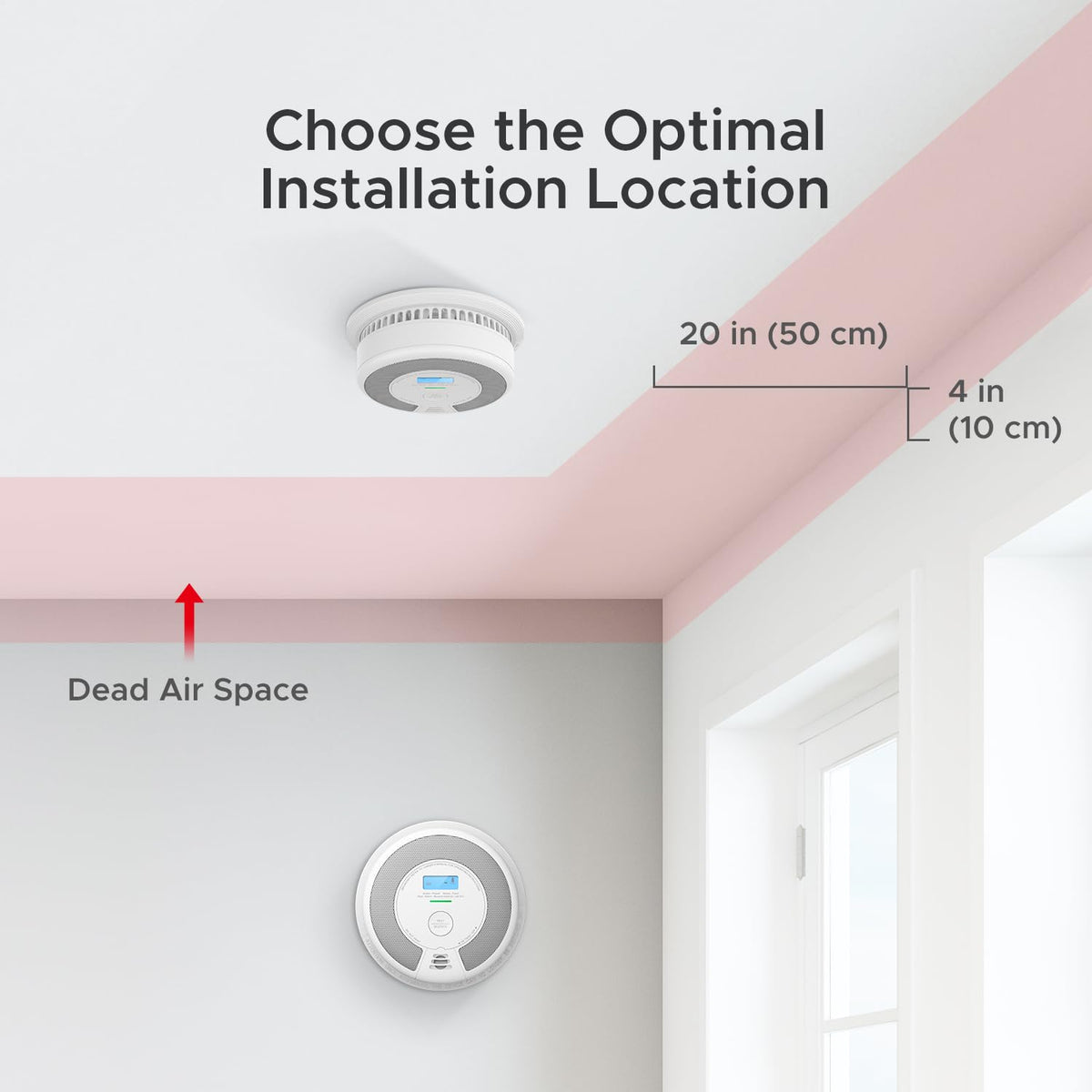 Combination Smoke & CO Alarm, 10-Year Battery, 3-Pack N424