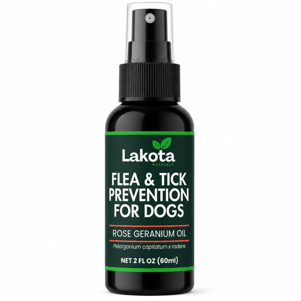 All Natural Flea and Tick Prevention Spray for Dogs 2oz B623528