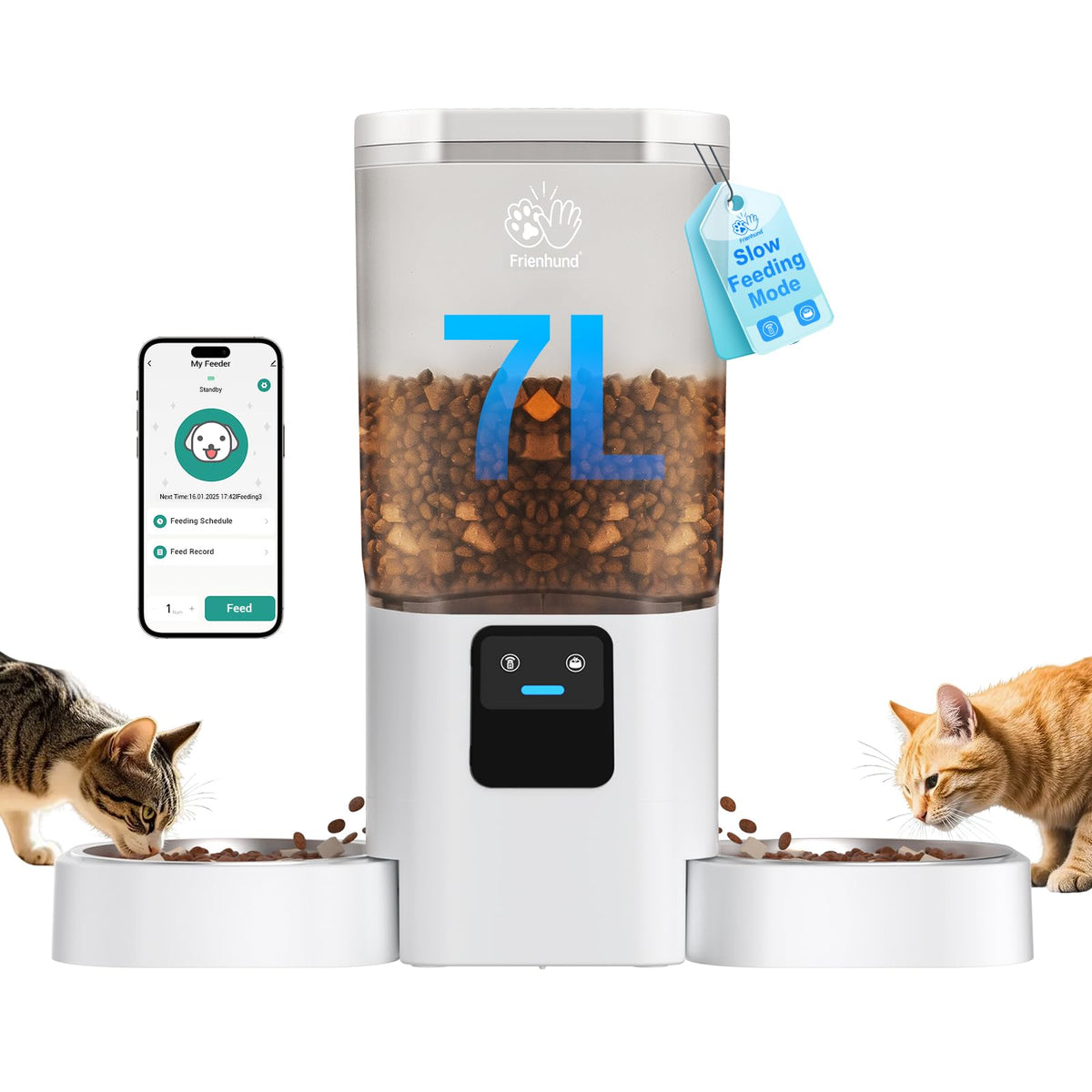 Automatic Cat Feeder 5G WiFi 29 Cup P367807