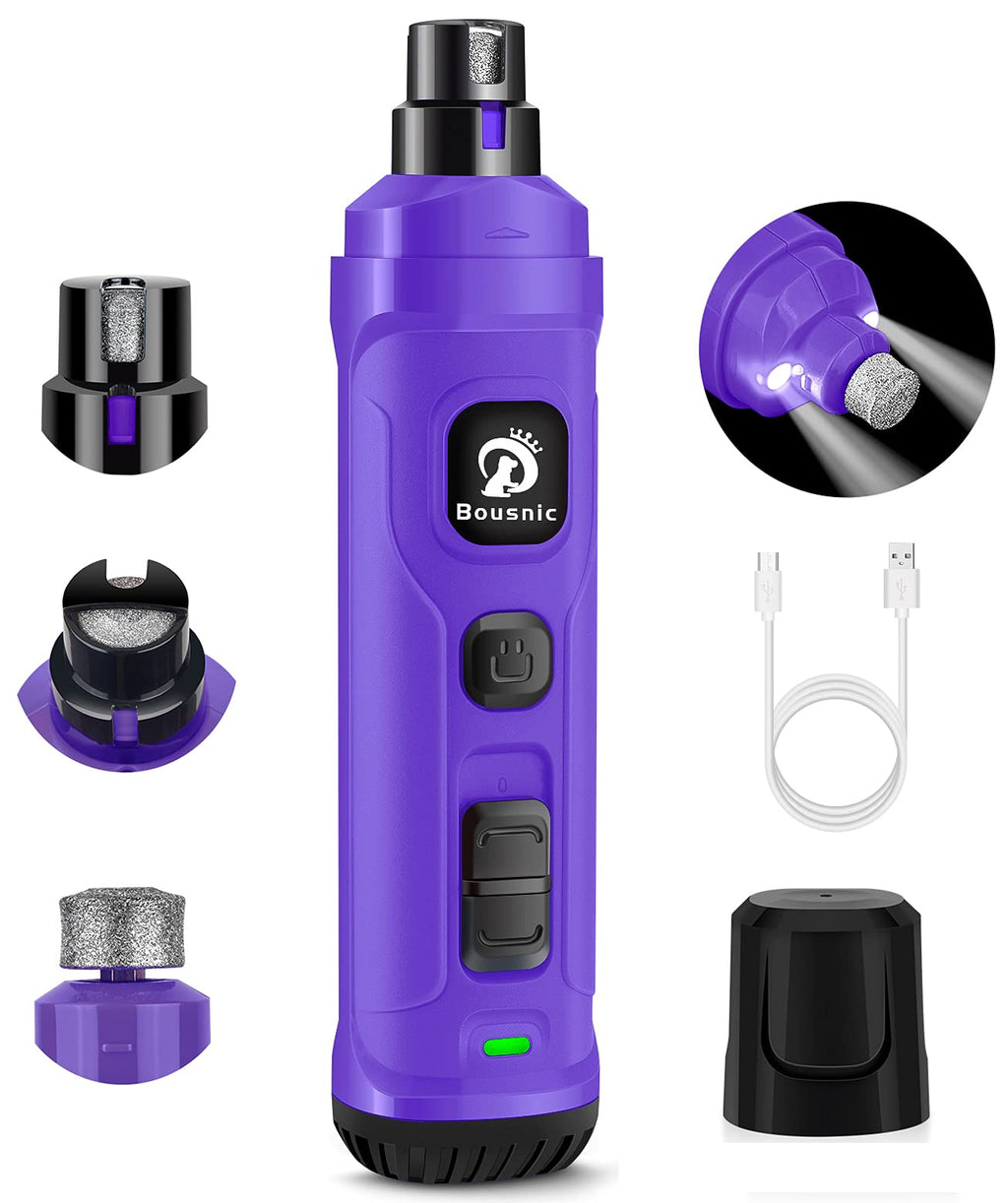 2-Speed Electric Dog Nail Grinder with 2 LED Light A4159