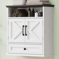 Wall Mounted Bathroom Cabinet 24.4"H x 23.6"W x 9"D D8958