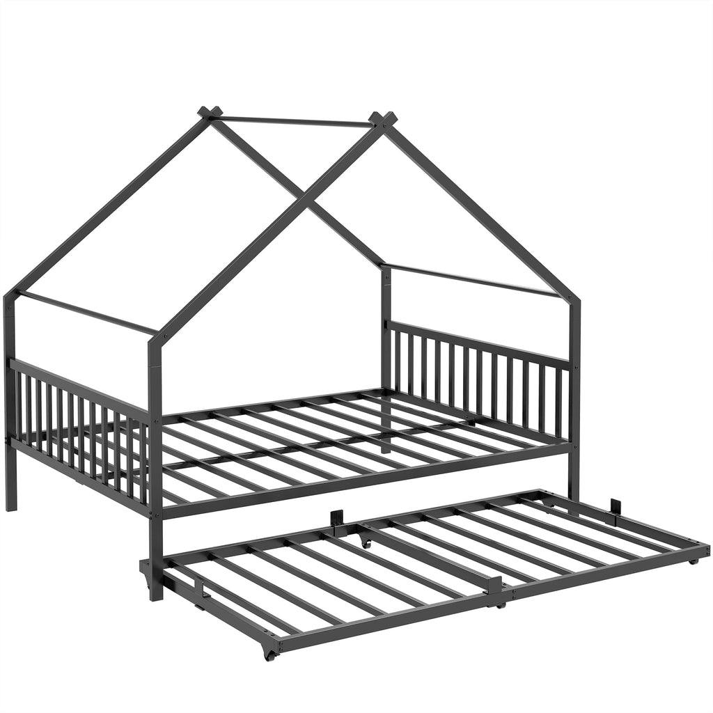 Black Daybed with Trundle D513253