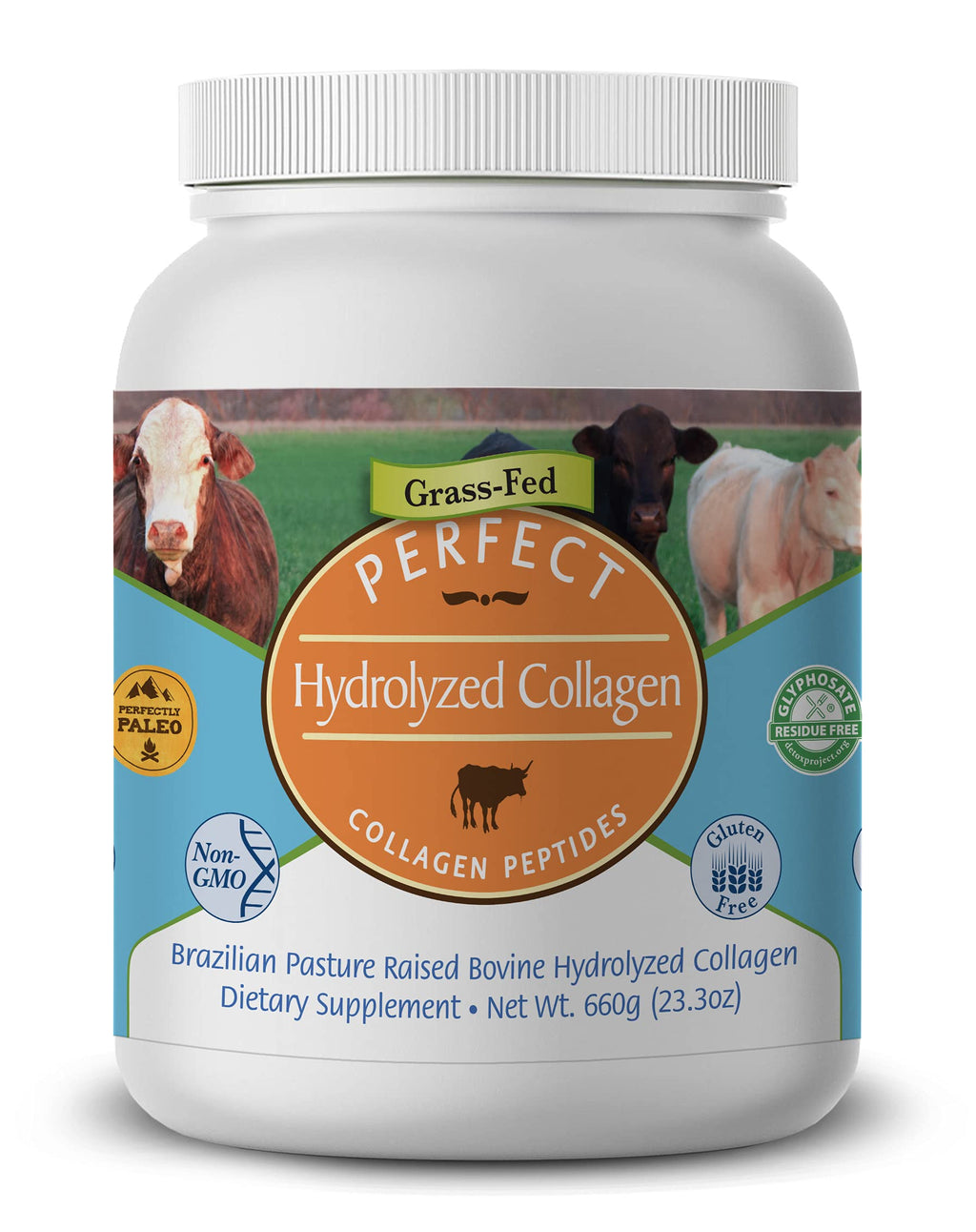 Hydrolyzed Collagen Powder 660 Grams V1866