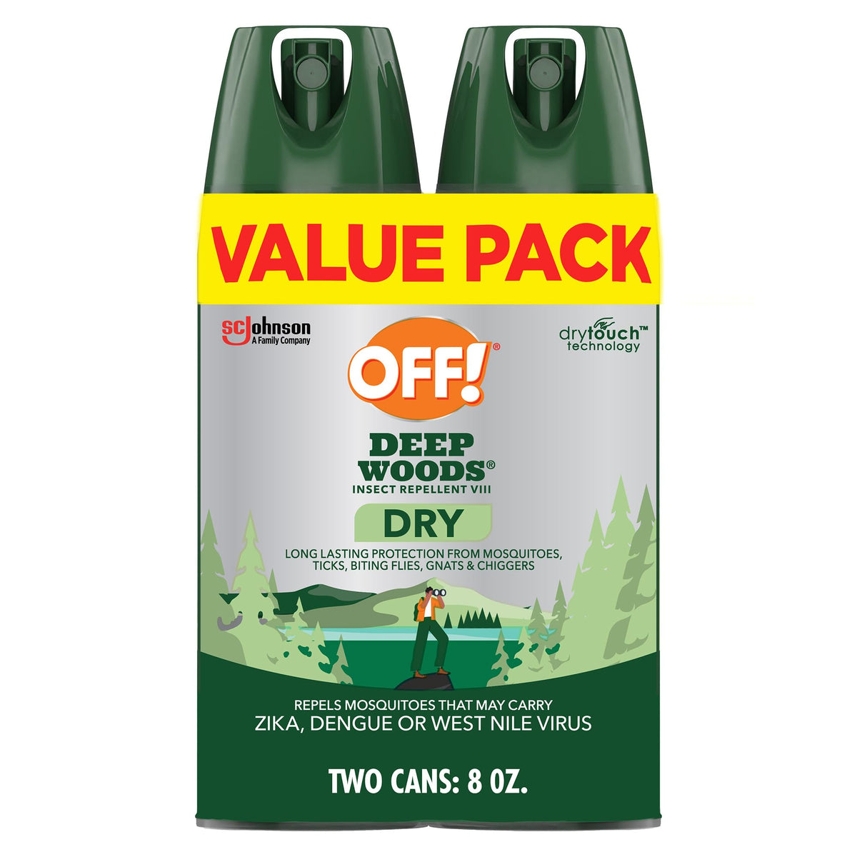 Insect & Mosquito Repellent Bug Spray 4 oz 2-Pack C4552