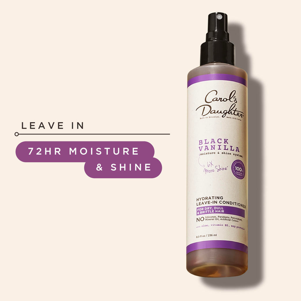 Black Vanilla Leave In Conditioner 8 Fl Oz W5119