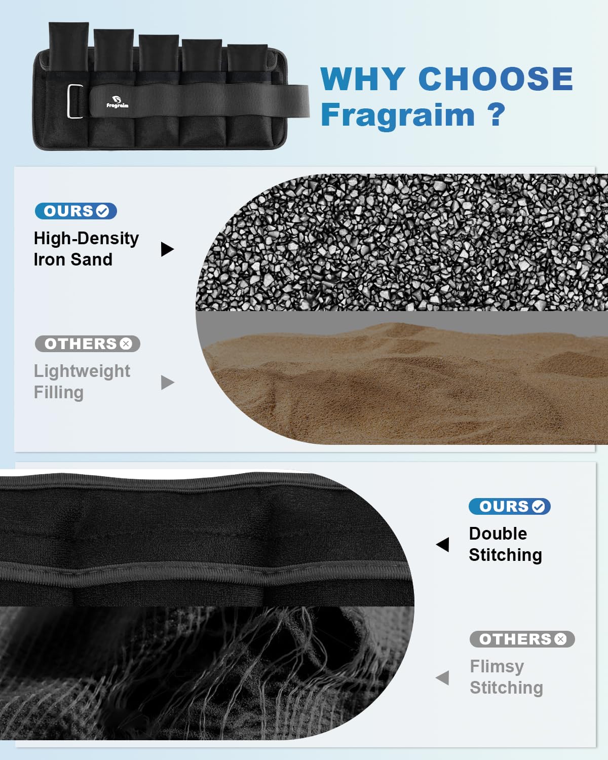 Adjustable Ankle Weights with Removable Weight W440815