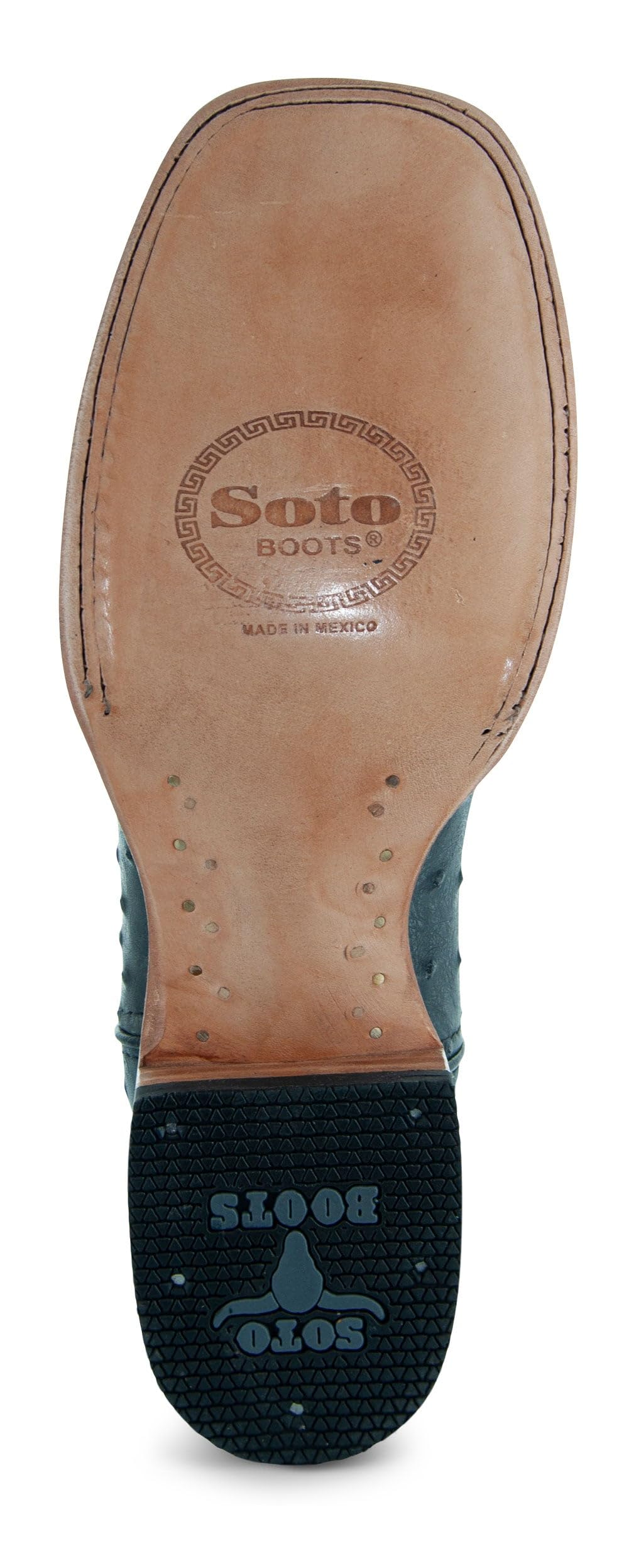 Ostrich Print Cowboy Boots F3796