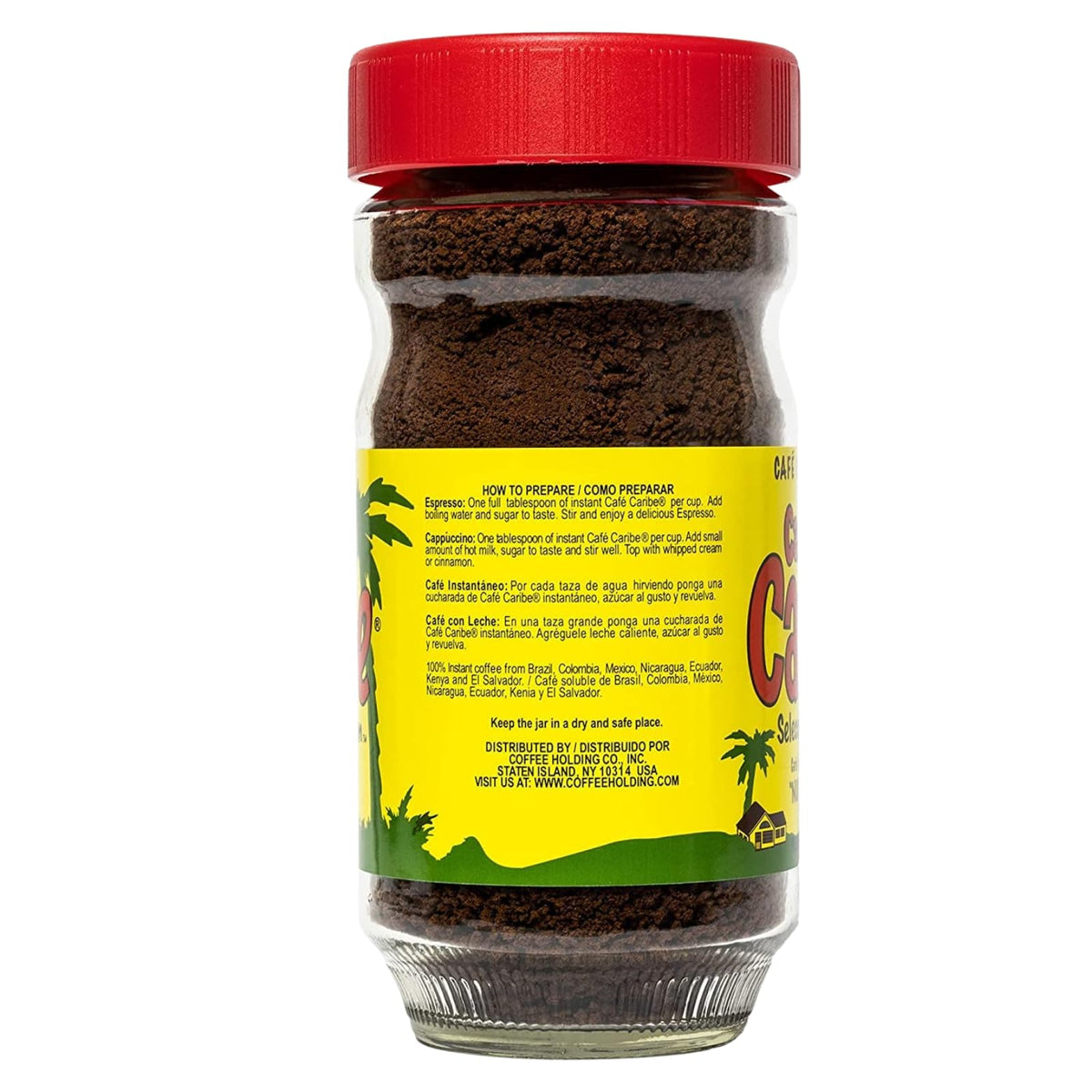 Dark Roast Instant Espresso Coffee 8 Ounce W7486