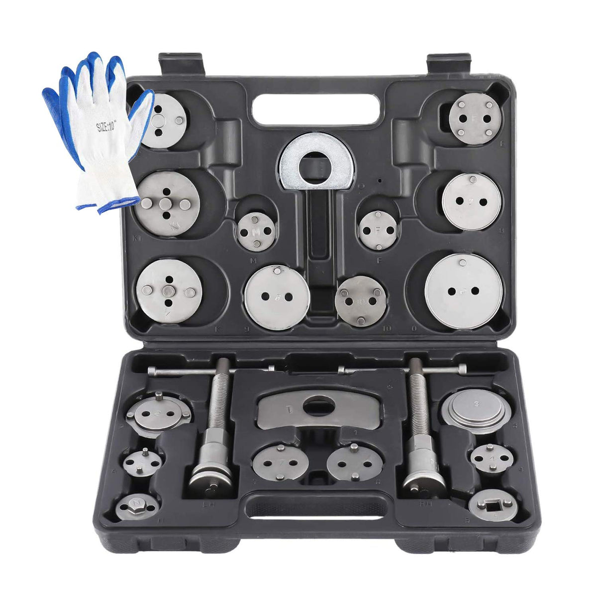 24pcs Disc Brake Caliper Compression Tool Kit V4482