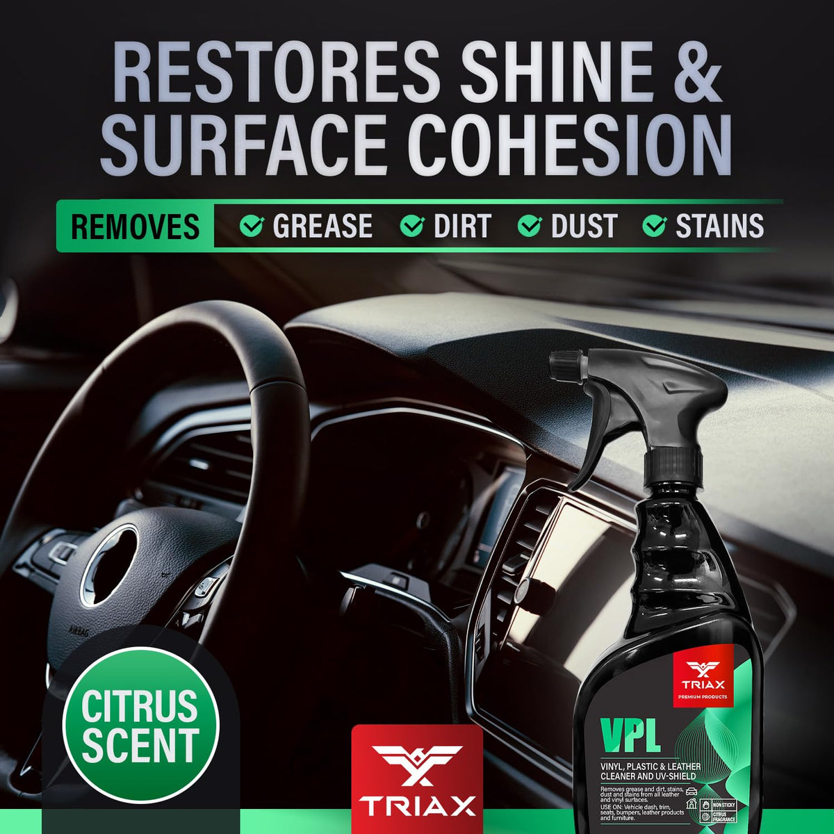 Vinyl Plastic Leather Cleaner 1 Gallon Y4674