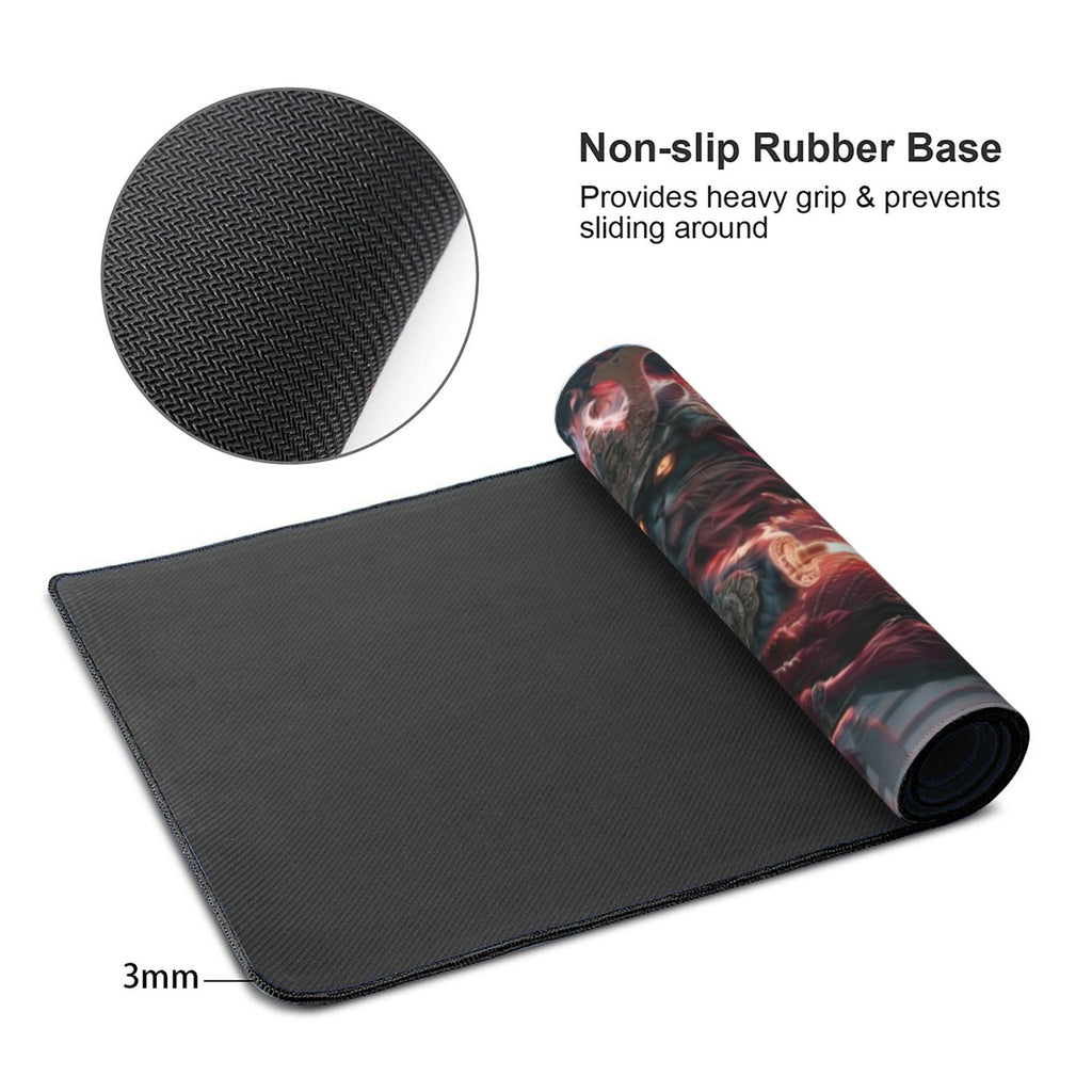 Samurai Cat XL Gaming Mouse Pad I2965