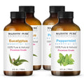 Peppermint and Eucalyptus Essential Oil 4 fl oz Pack of 2 W68505