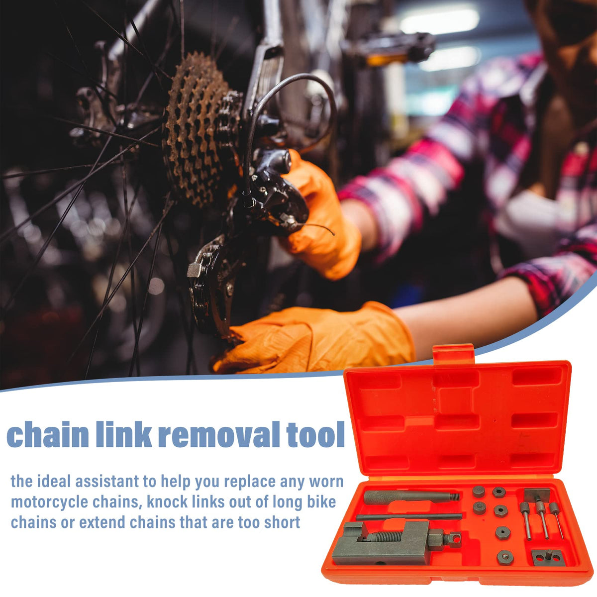 Motorcycle Chain Breaker Tool Kit L536840