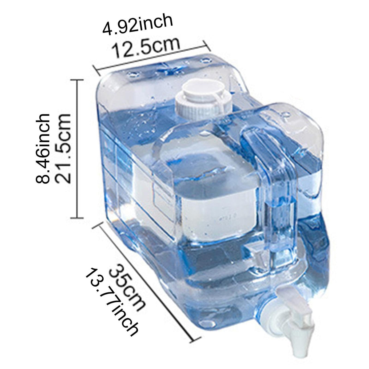 5.7L Water Container with Lid and Handle N636979