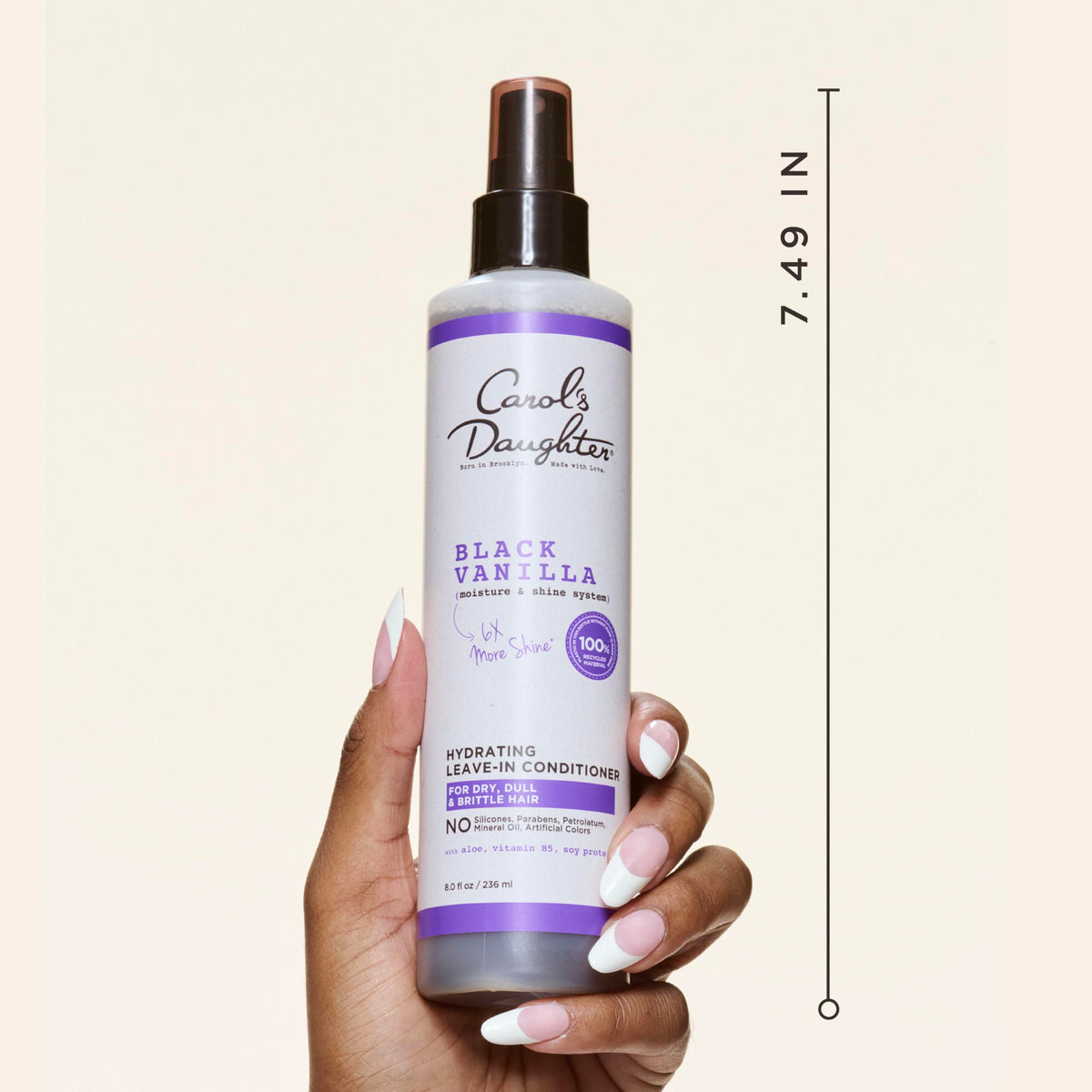 Black Vanilla Leave In Conditioner 8 Fl Oz W5119