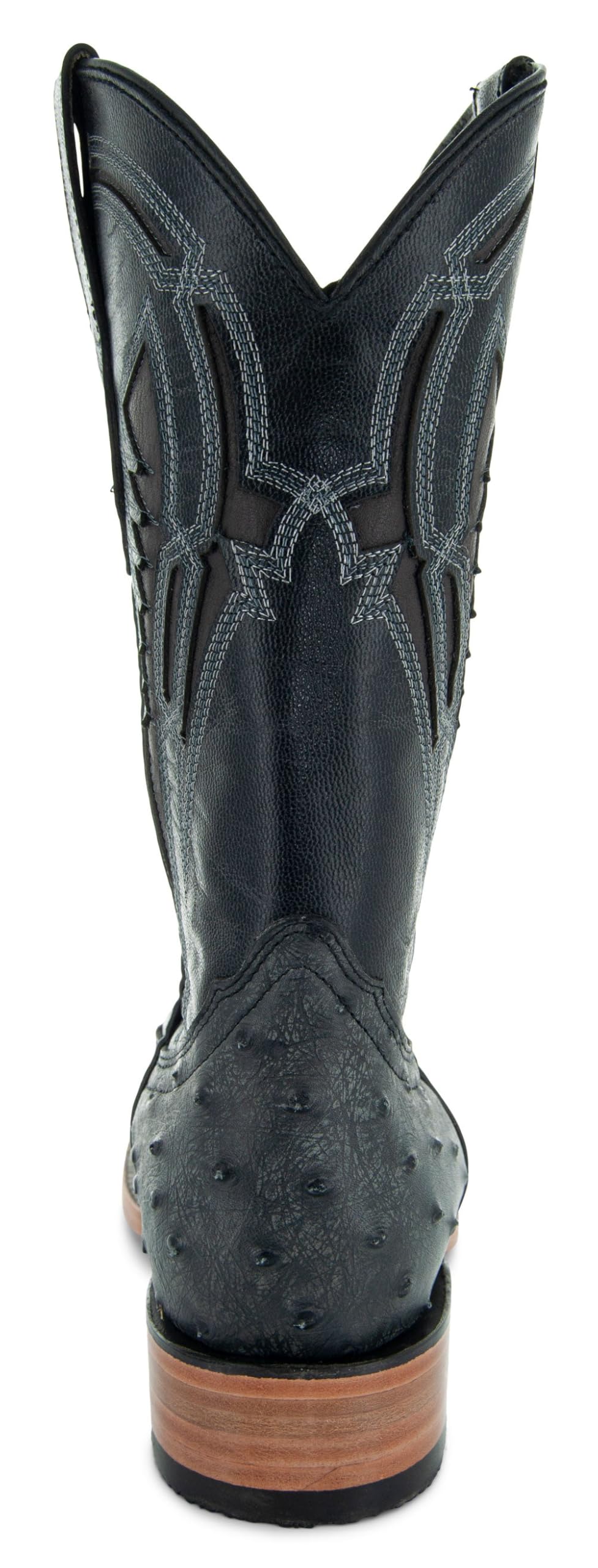 Ostrich Print Cowboy Boots F3796