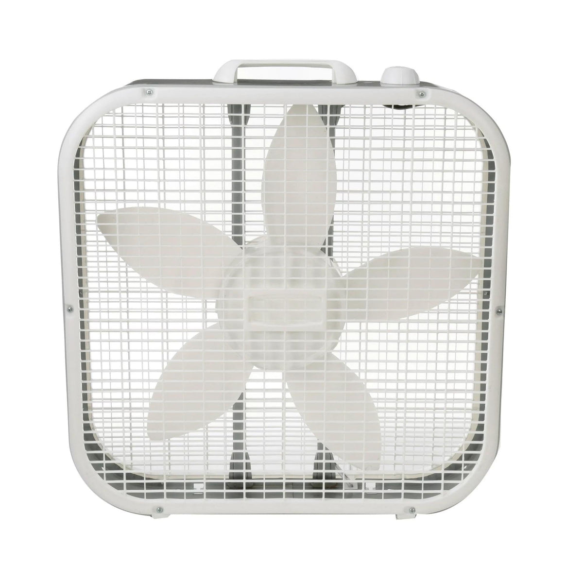 20" White Box Fan with 3 Speeds Z2456