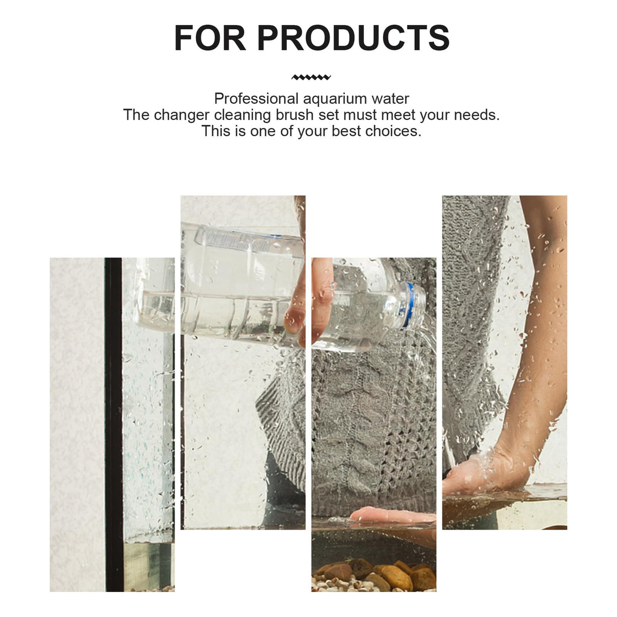 5 in 1 Plastic Cleaning Brush Set I12190