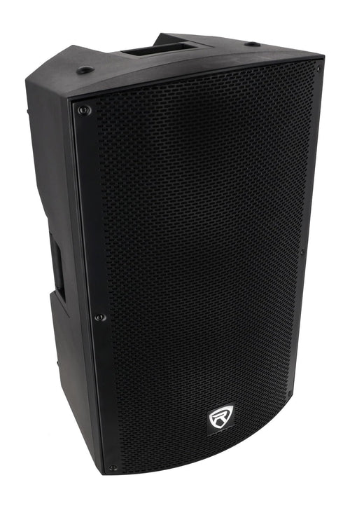 15" Powered PA Speaker Pair with Stands C9048