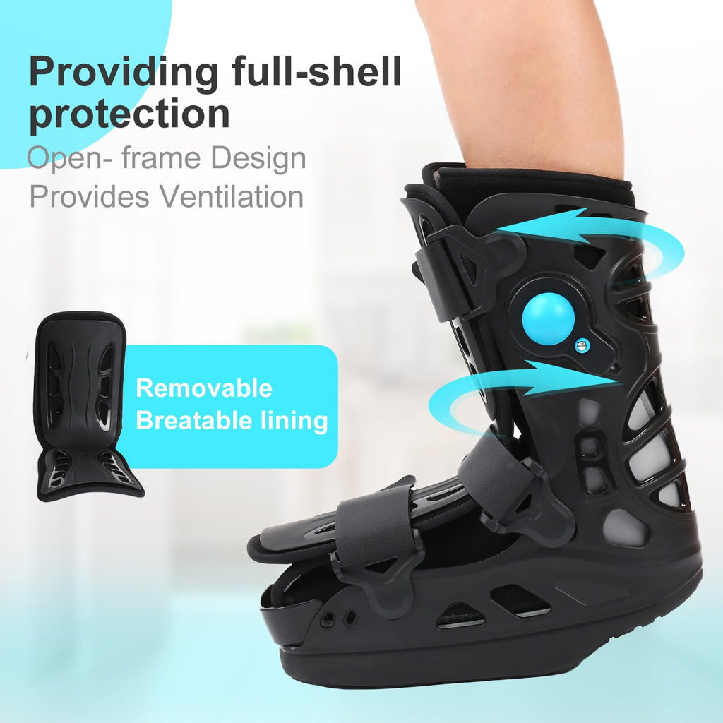Inflatable Walker Fracture Boot Medical Short Air Cam Walker Brace Small S761