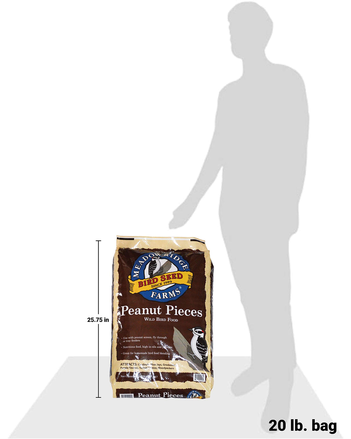 Wild Bird Food, 20-Pound Bag Q796