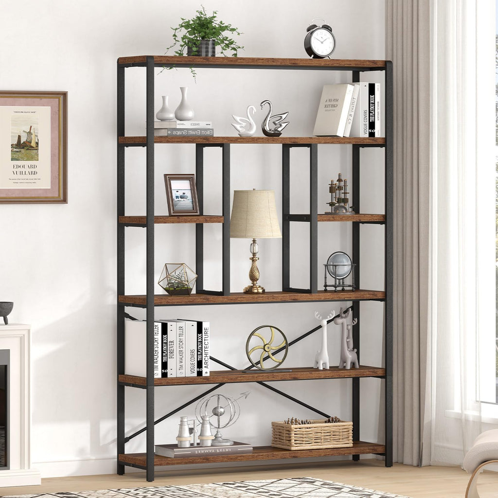 6 Tier Industrial Bookshelf G7634