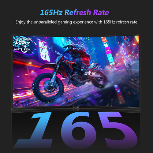 27 inch Curved QHD 165Hz Gaming Monitor P244081