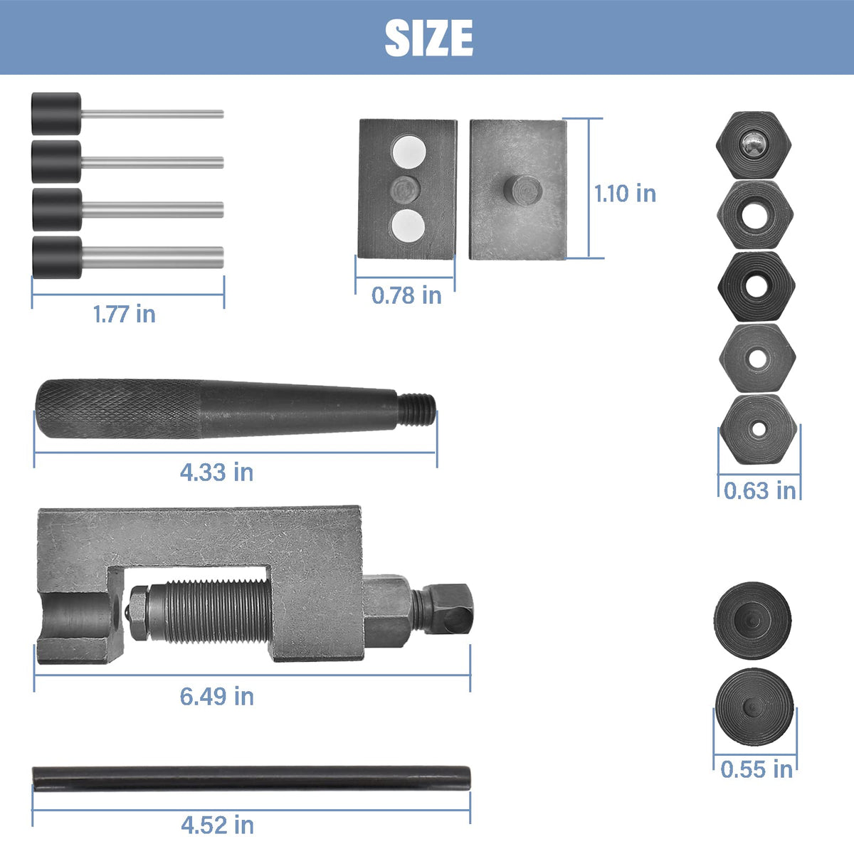 Motorcycle Chain Breaker Tool Kit L536840