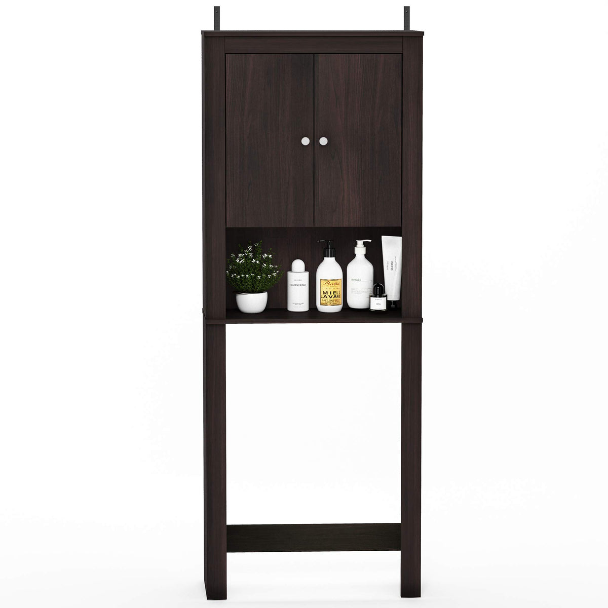 Black Over The Toilet Storage Cabinet K46632
