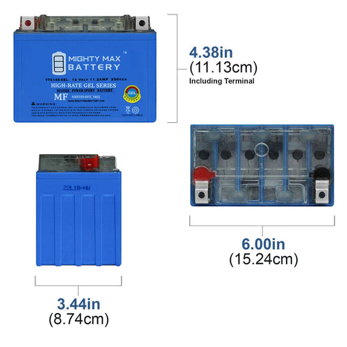 12V 11.2Ah GEL Battery O92314
