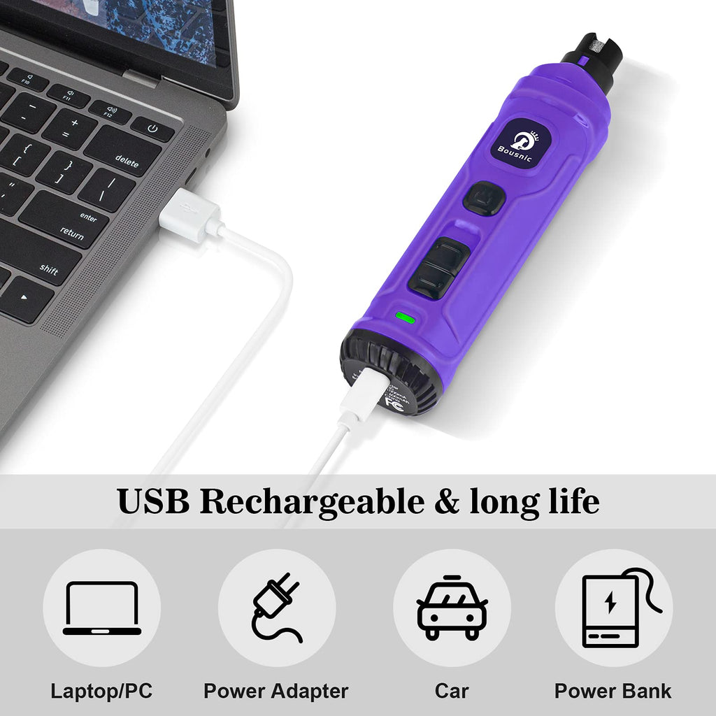 2-Speed Electric Dog Nail Grinder with 2 LED Light A4159