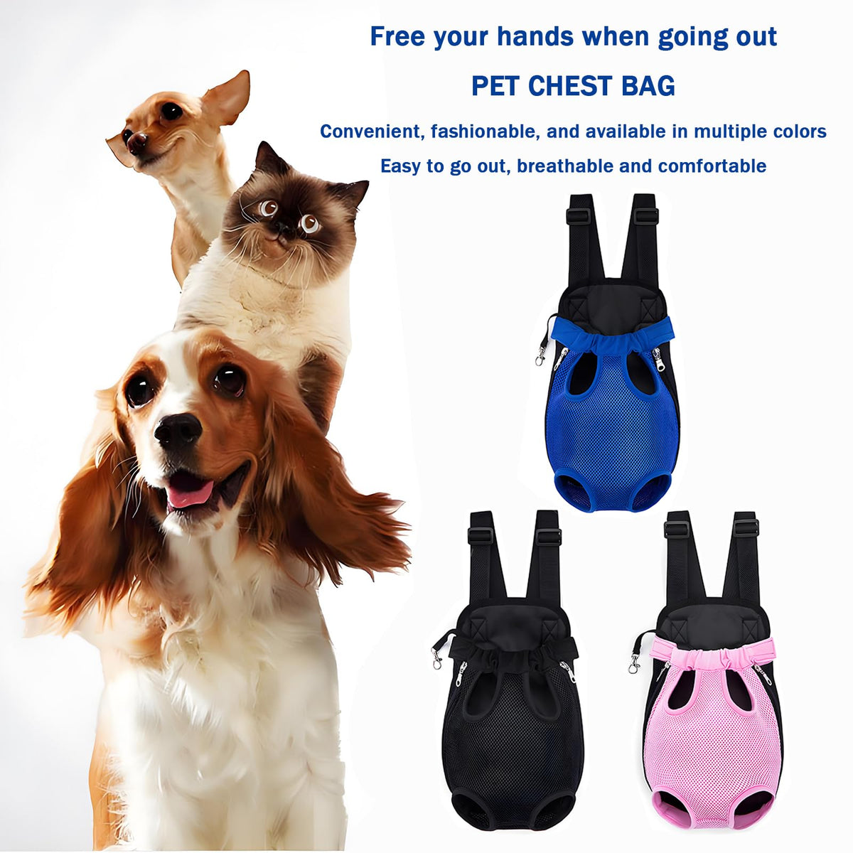 Adjustable Pet Carrier Backpack F614