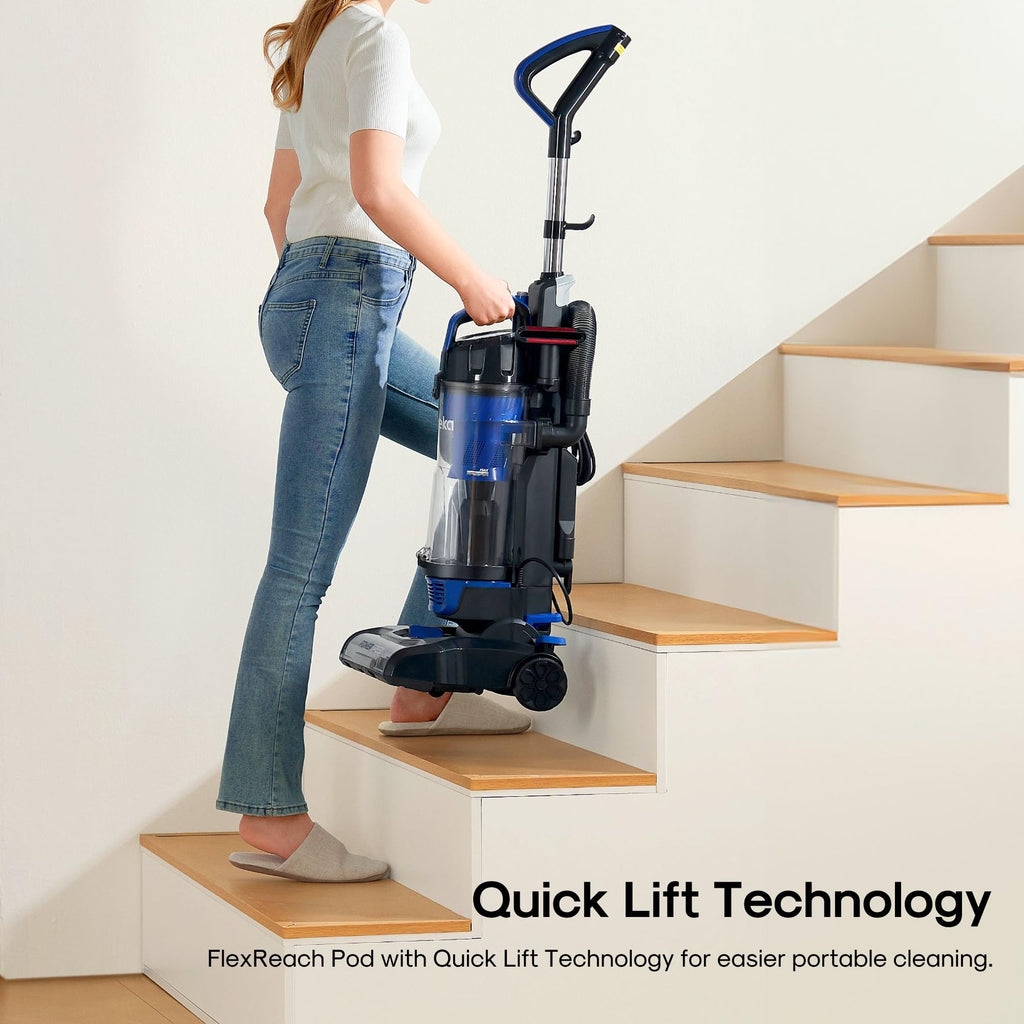 Lightweight Upright Vacuum Cleaner for Carpet and Hard Floor T4457