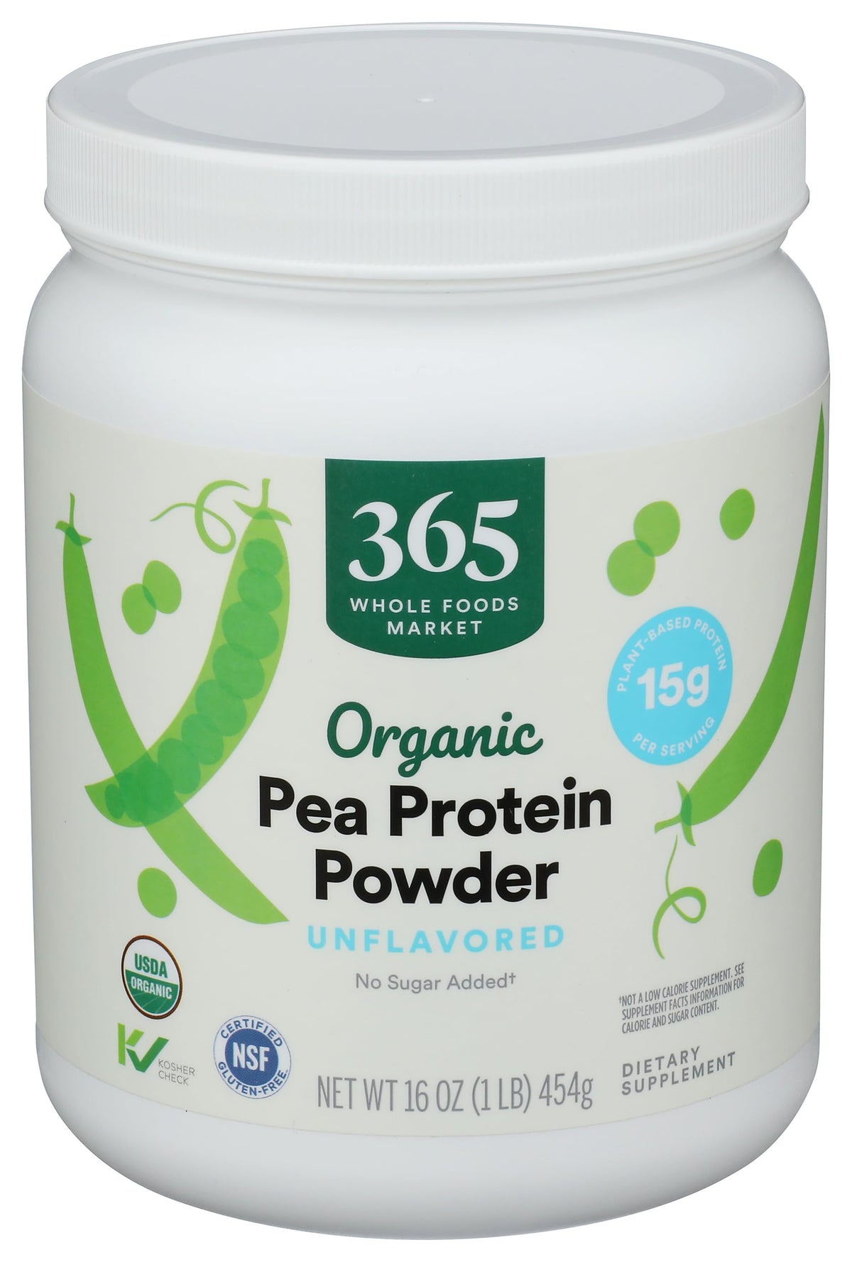 Organic Pea Protein, 16 Ounce U3958