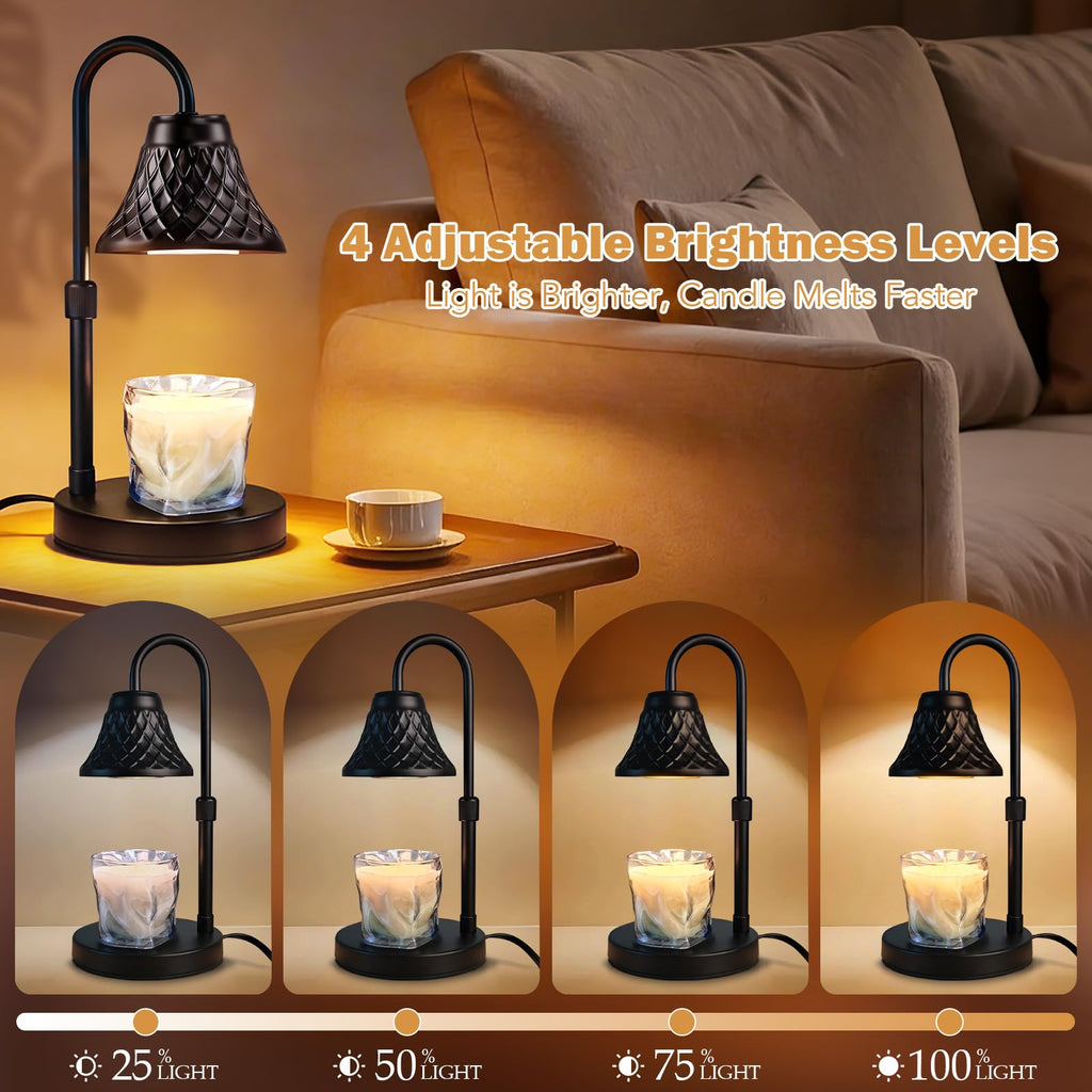 Adjustable Candle Warmer Lamp with Timer Z425567
